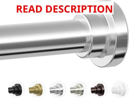 Mcrbeay 1" Heavy Duty Shower Curtain Rod