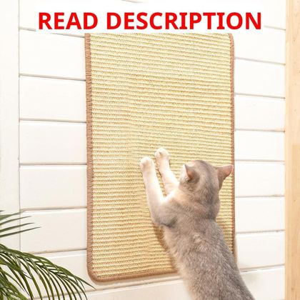 Cheerpals Sisal Cat Scratcher Mat White