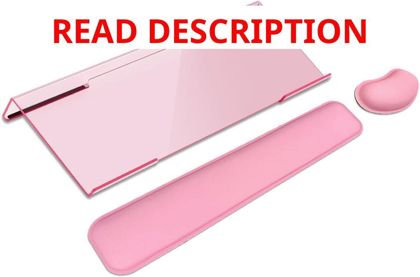Keyboard Wrist Rest Stand Pink
