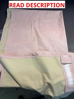 Pink Fabric Curtains (2 Curtains)