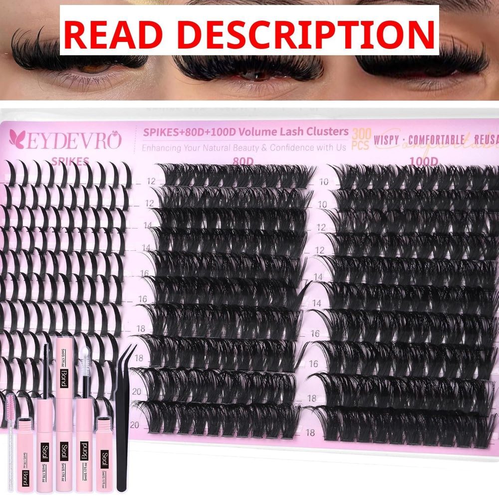 EYDEVRO Lash Clusters with Spikes Kit