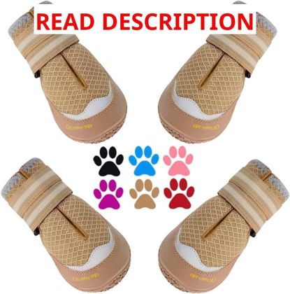 QUMY Dog Shoes   Boots & Paw Protectors