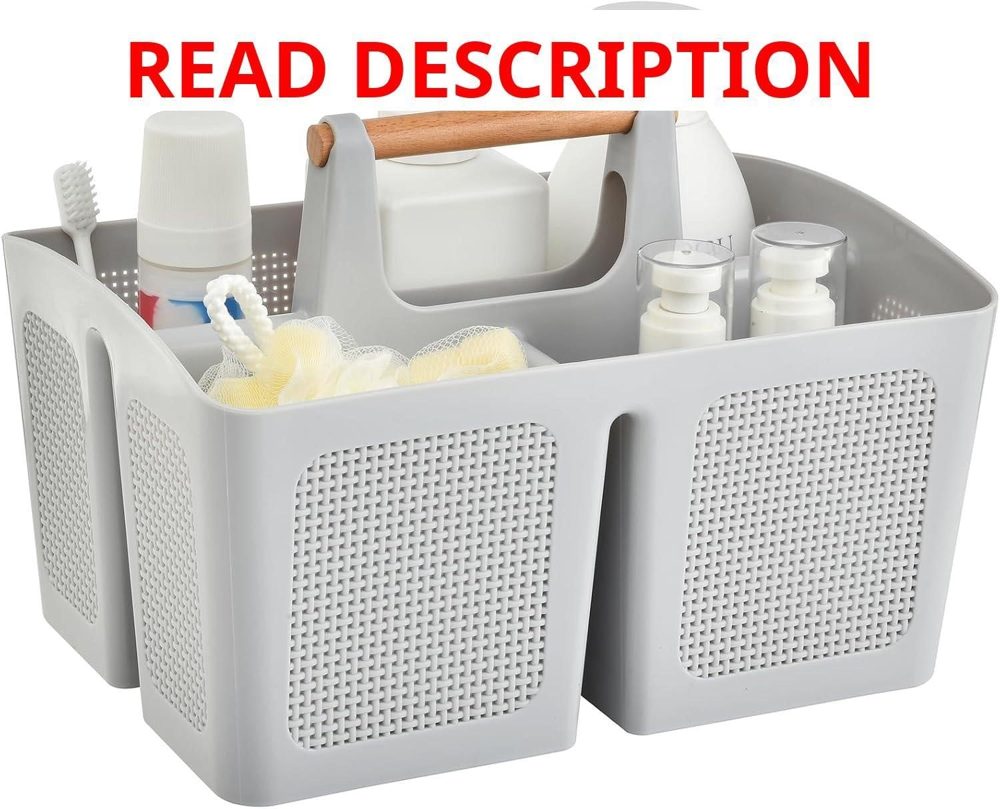 ALINK Portable Shower Caddy with Compartments