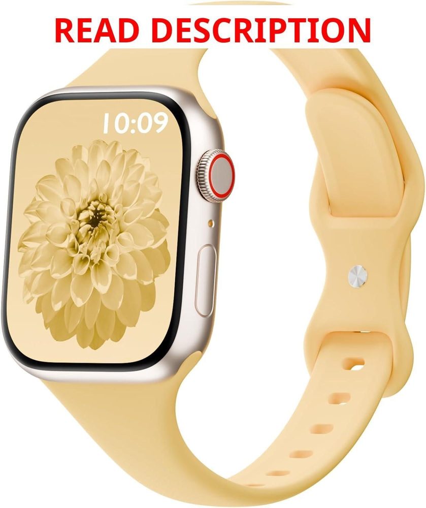 Thin Sport Silicone Band for Apple Watch