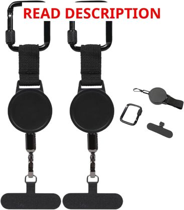 Retractable Phone Lanyard & Tether (2pcs)