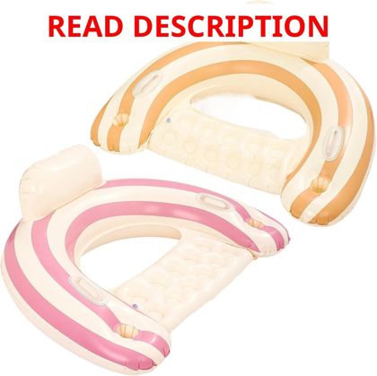 Pool Floats Chairs: Inflatable Lounge 300 lb
