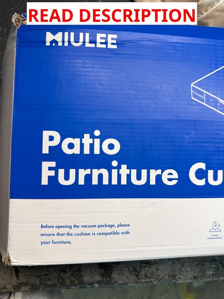 Muilee Patio Furniture Cushion