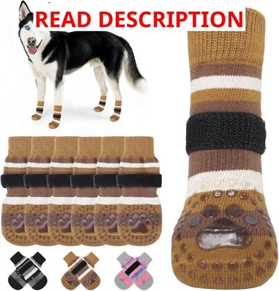 KOOLTAIL Anti Slip Dog Socks Boots S XL