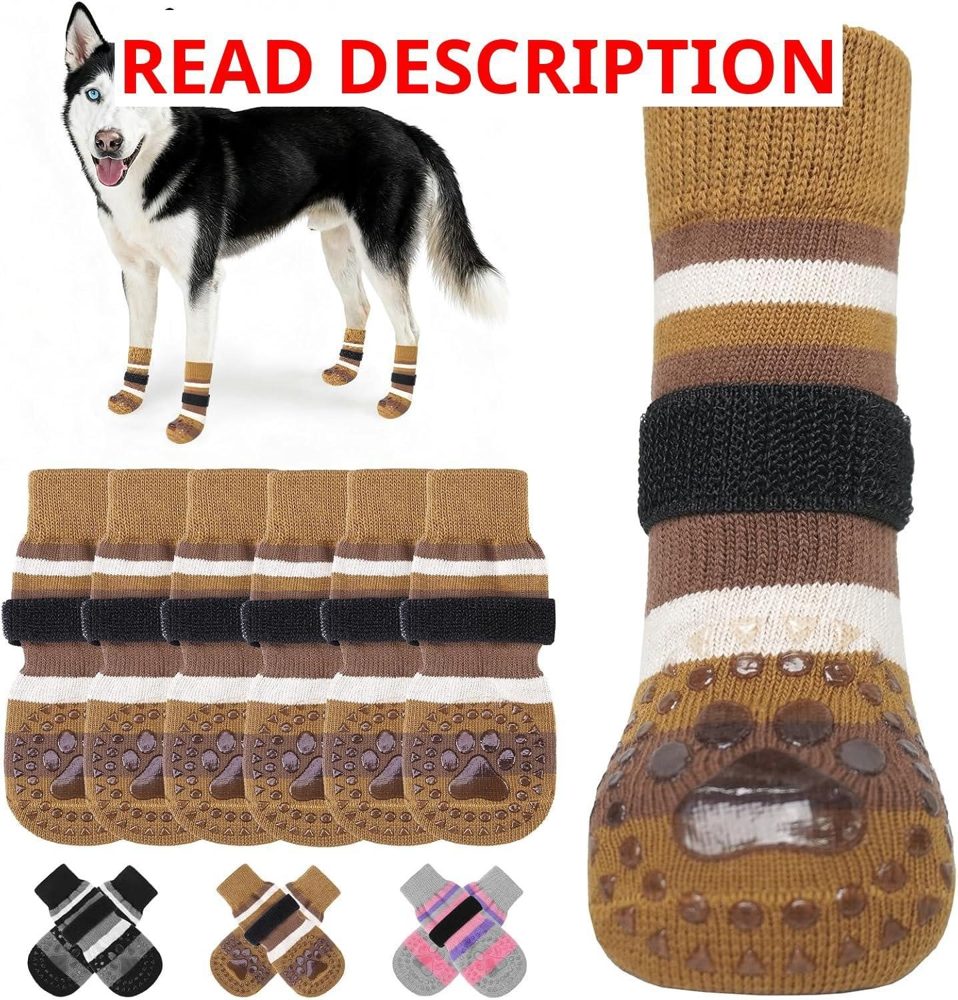 KOOLTAIL Anti Slip Dog Socks Boots S XL