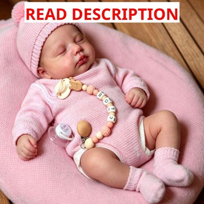 Anano Reborn Baby Doll Full Body 20"