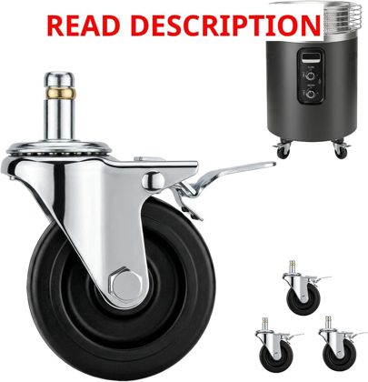Ninja Fireside 360 Fire Pit Wheels 3" Casters