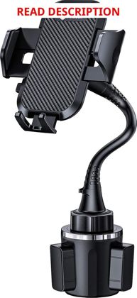 Andobil 15" Cup Holder Phone Holder Gooseneck