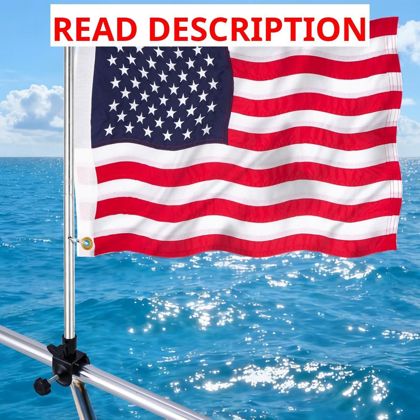 Boat Flags Marine 16x24 American Flag Kit
