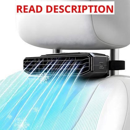 5-Speed Baby Car Seat Fan Ultra-Quiet
