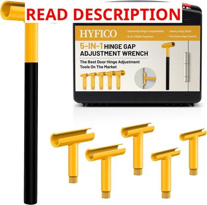 Upgraded Hinge Gap Adjusting Wrench Tool