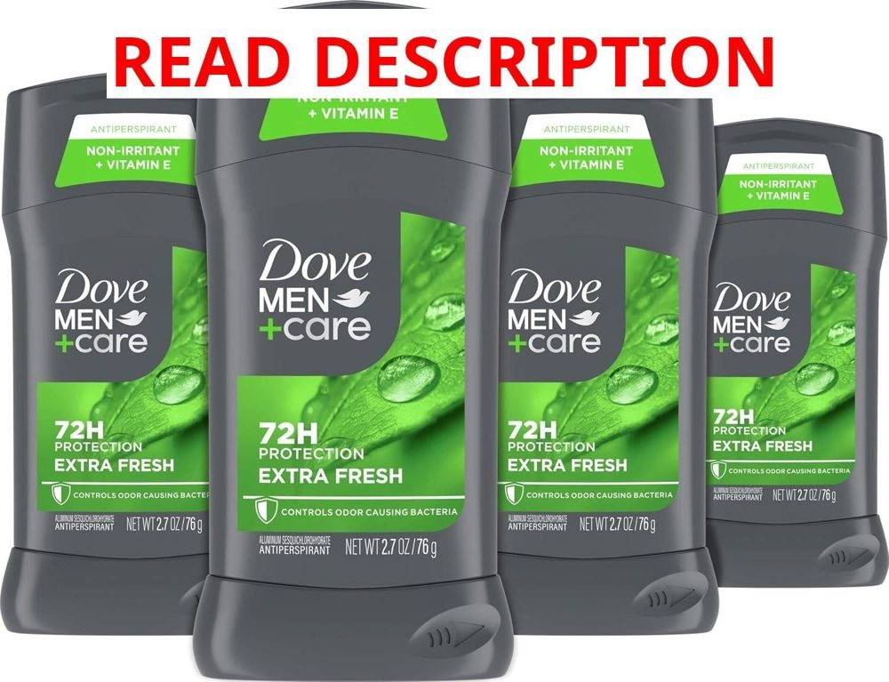 Dove Men+Care Antiperspirant Stick 2.7 oz