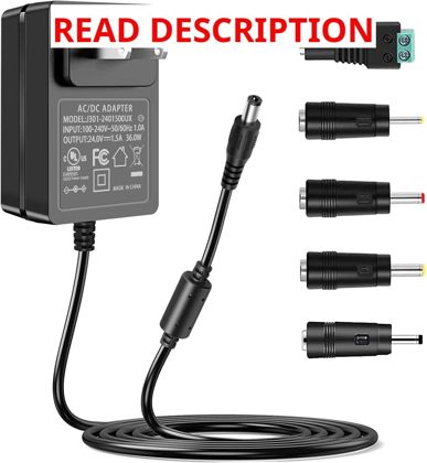 24V 1.5A Power Supply for LED Light Strip