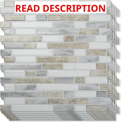 Art3d Tile Peel & Stick Backsplash