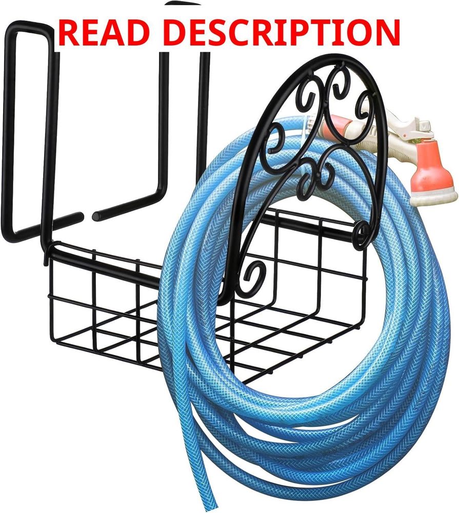 Wonderjune 2 Pack Hose Holder Wall Mount