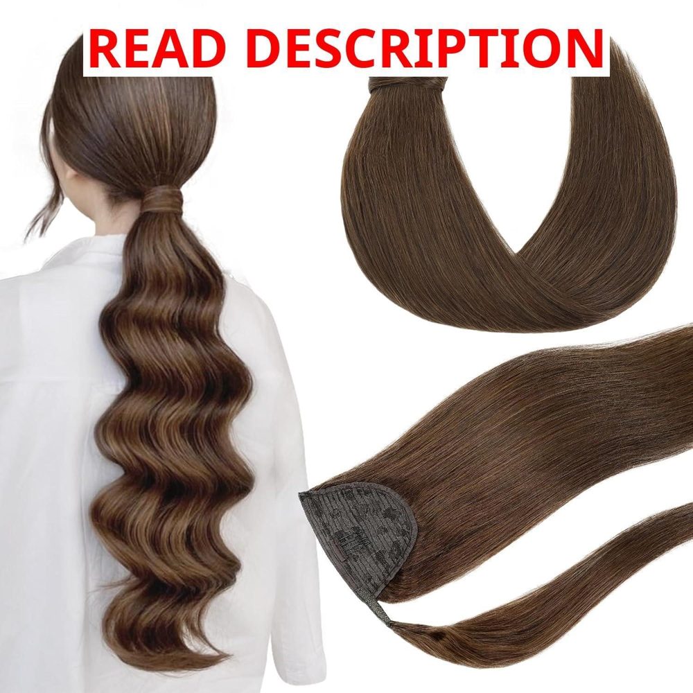 Youngsmile Ponytail Extension 18in #4 Brown