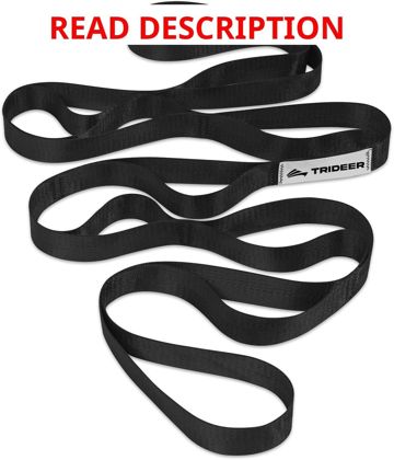 Trideer Non-Elastic Stretching Strap with Loop