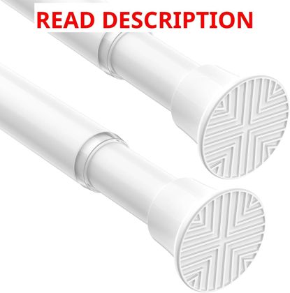 Spring Tension Curtain Rod 31-76"