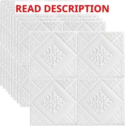 3D Ceiling Wallpaper 9P Peel & Stick