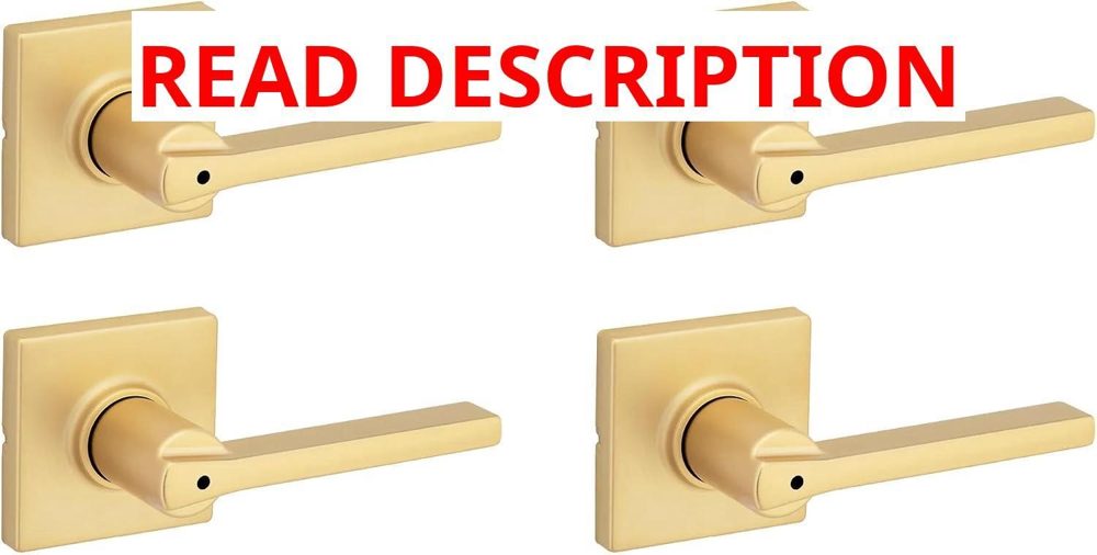 Kwikset Casey Interior Door Lever Set (4)