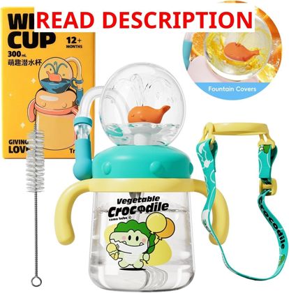 Comobebe Whale Cup 10oz BPA-free Green