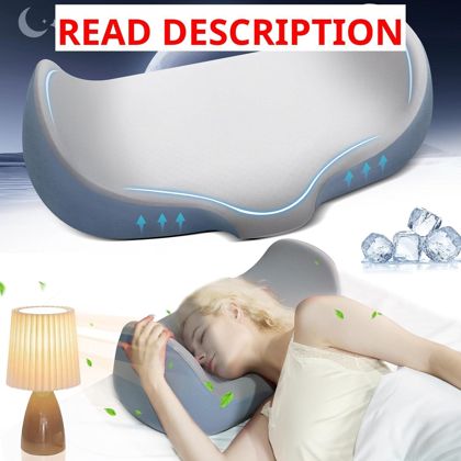 Ergonomic Memory Foam Cervical Neck Pillow