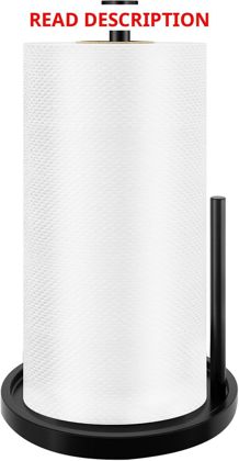 Stainless Steel Paper Towel Holder Black