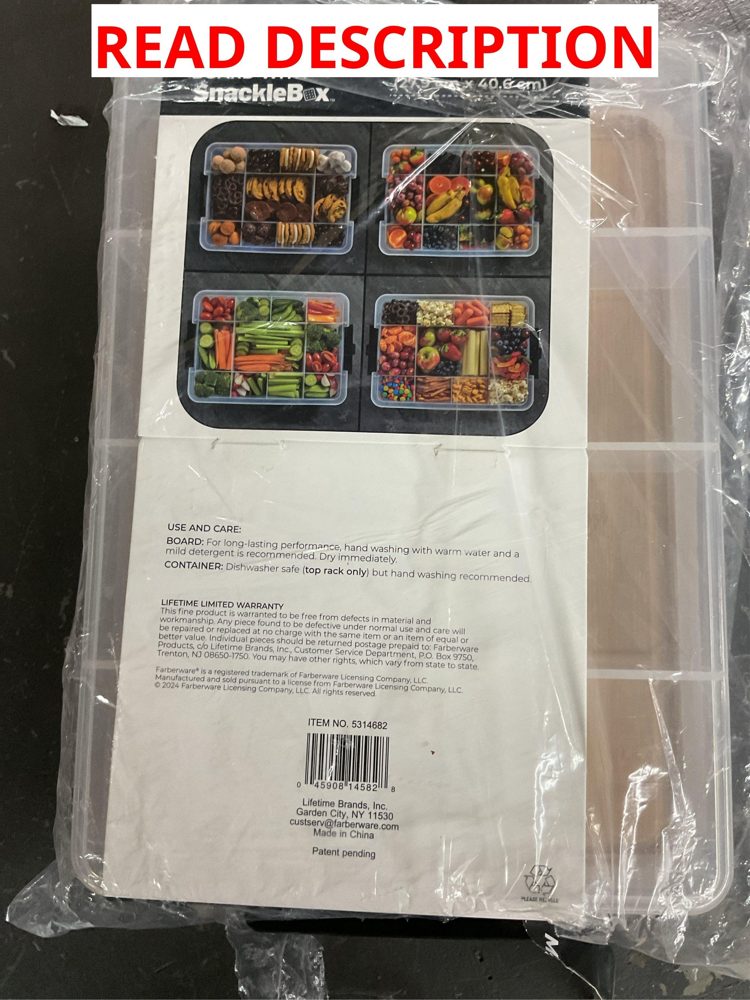 Farberware Dual Compartment Food Storage 1 pk