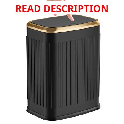 TIPGO Small Bathroom Trash Can with Pop-up Lid