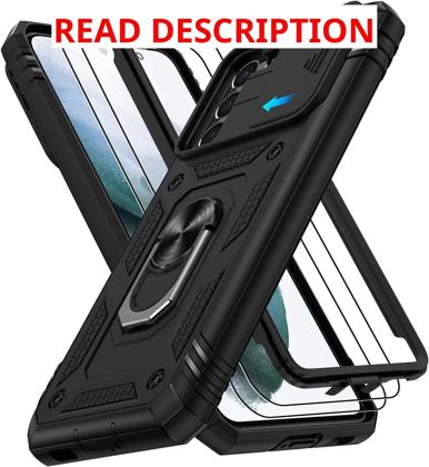 Gritup S21 Case with 2x Screen Protectors