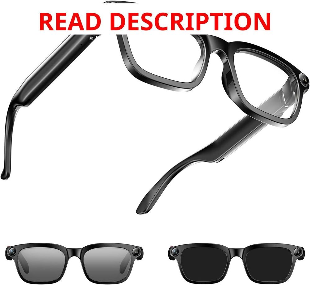 AI Smart Glasses with Camera Bluetooth