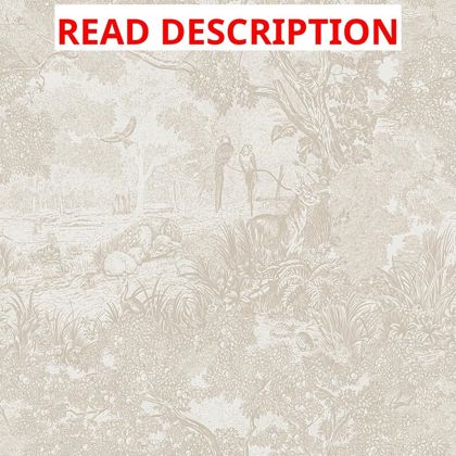 Heroad Peel & Stick Beige Floral Wallpaper