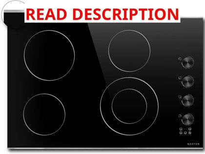 Noxton 30" Electric Cooktop 4 Burners