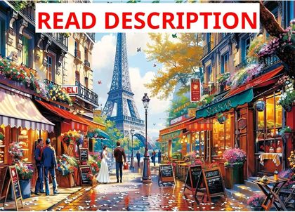 Paris Puzzle 1000 Pieces - Recycled Jigsaw