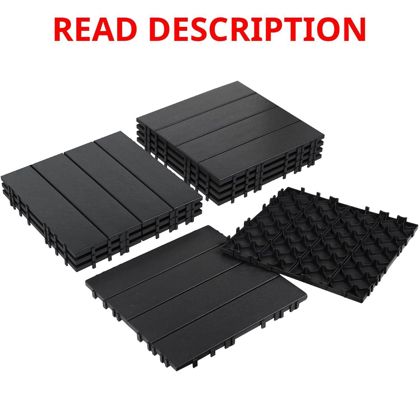 Neoaider 9PCS Deck Tile 12" x 12"