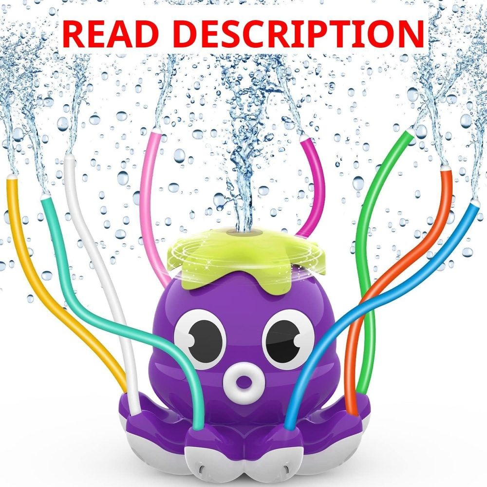 Outdoor Water Spray Sprinkler Kids Toys