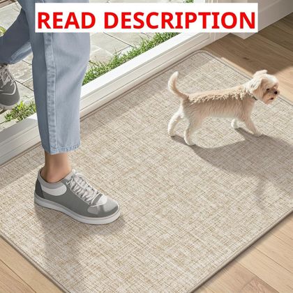 Lekeepgo Ultra Thin Indoor Door Mat 17"x29"
