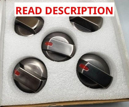Gas Stove Knob Replacement 5-Pack DG64-00473B