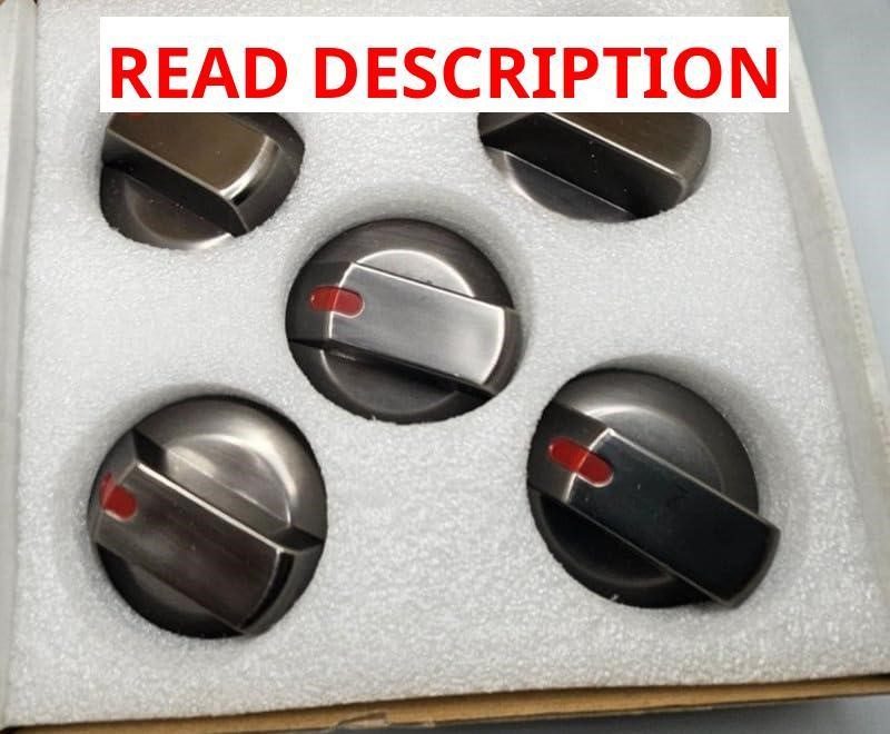 Gas Stove Knob Replacement 5-Pack DG64-00473B