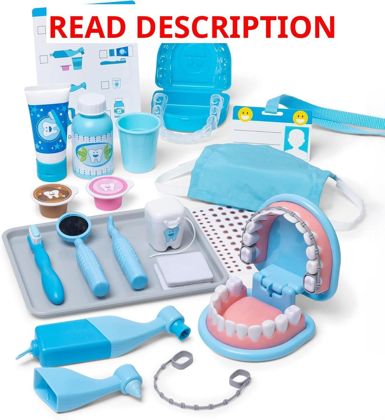 Melissa & Doug Dentist Play Set   25-Piece Kit