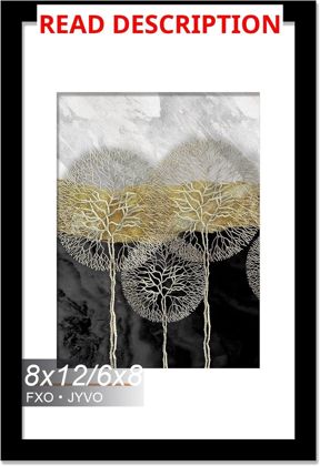 Fxojyvo 8x12 Picture Frame for Photo/Poster