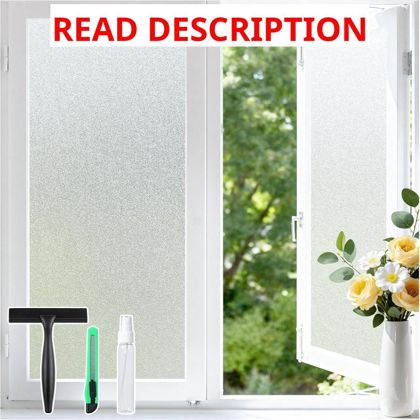 Haton Frosted Glass Window Film Privacy Shower
