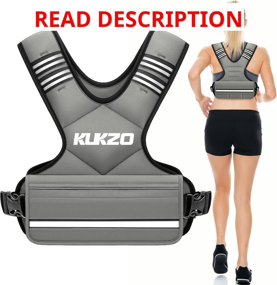 Adjustable Weighted Vest 6-32lb for Fitness