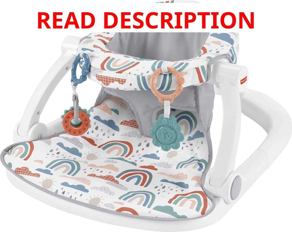 Fisher-Price Sit-Me-Up Floor Seat Rainbow