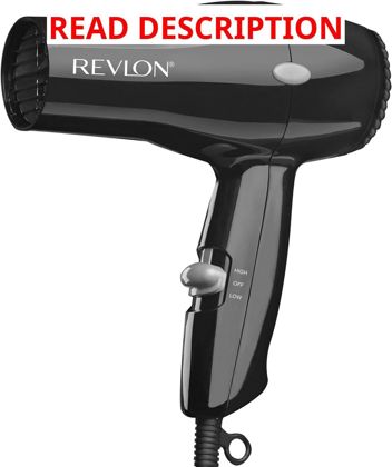 Revlon Compact Hair Dryer 1875W Black