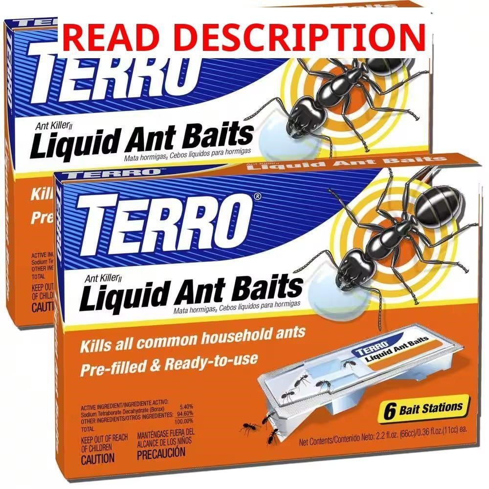 Indoor Liquid Ant Killer Baits (2-Pack)